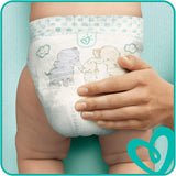 Pampers Baby Dry Size 6 Nappy 13-18kg Strong Stretchy - Monthly Pack 124 Nappies