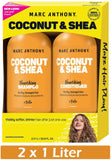 Marc Anthony Coconut & Shea Nourishing Shampoo and Conditioner - 2 X 1Litre