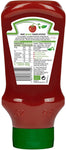 Heinz Organic Tomato Ketchup, Top Down Squeezy Bottle, 580g