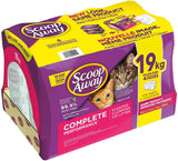 Scoop Away Complete Performance Clumping Cat Litter, Scented, 42 Pounds (19 kg)