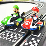 MarioKart Carrera GO!!! Racetrack with 2 Cars Slot Car Racing Toy Track Set