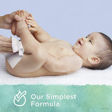 Pampers Aqua Pure Sensitive Water Baby Diaper Wipes,12x Pop-Top Packs, 672 Count