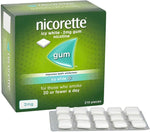 Nicorette Icy White Chewing Gum, 2 mg, 210 Pieces (Quit Smoking & Stop Smoking Aid)