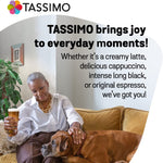 Tassimo Costa Caramel Latte Coffee Pods, Pack of 8