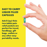 Liquid Fast Relief Advil Extra Strength liqui-gels 400mg, 2x75 Extra Strength ligui-gels