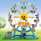 LEGO 31119 Creator 3in1 Ferris Wheel to Swing Boat or Bumper Cars Fairground Building Set, Toy for Kids 9+ Year Old, New 2021