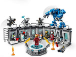 LEGO Marvel Avengers Iron Man Hall of Armor 76125 Building Kit Marvel Tony Stark Iron Man Suit Action Figures (524 Pieces)
