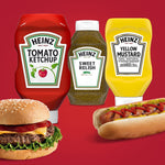 Heinz Condiments Mustard, Relish, Mayonnaise and Ketchup Condiments (4 x 750ml)
