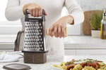 KitchenAid Box Grater With Covered Container- Grate, Slice & Store With Ease