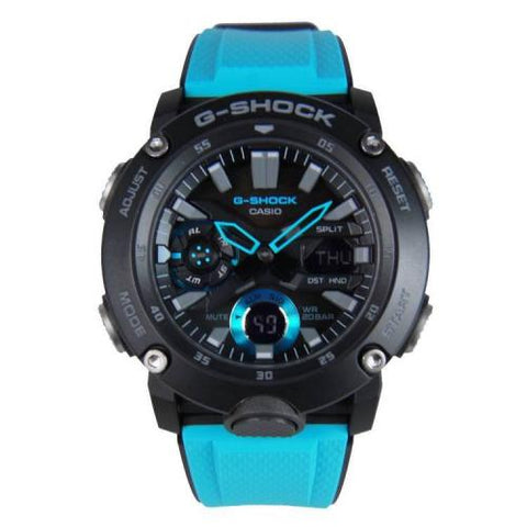 Casio G-Shock GA-2000-1A2 Carbon Core Guard Digital Analog Mens Watch GA-2000