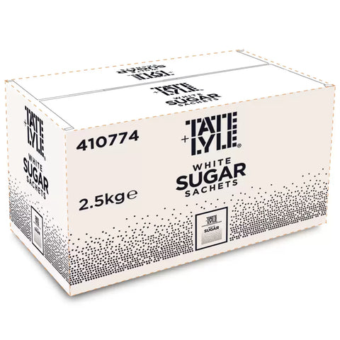 Tate & Lyle White Sugar Sachets (1000 X 2.5g)