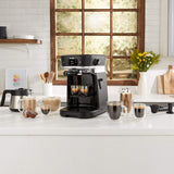 Breville All-in-One Coffee House Coffee Machine (Black & Silver) - Espresso