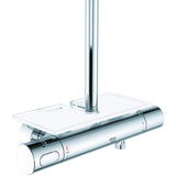 Grohe Vitalio Joy System 260 Shower With Thermostat & Easy Reach Tray 180 Degree Comfort Shower System | 3 Sprays. - shopperskartuae