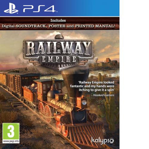 Railway Empire (English/Chi Ver) for PS4 Sony Playstation 4