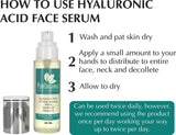 PurOrganica Hyaluronic Acid Face Serum - Huge 60 ML Bottle - The Best Anti Ageing & Anti Wrinkle Serum- Clearance