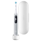 Oral-b iO Series 6 Electric Toothbrush, 1 Toothbrush Head & Travel Case, 5 Modes with Teeth Whitening, UK 2 Pin Plug