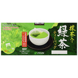 Kirkland Signature Ito En Matcha Blend (Green Tea), 100% Japanese Green Tea Leaves, 100 Tea Bags - shopperskartuae