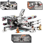 LEGO 75301 Star Wars Luke Skywalker's X-Wing Fighter Toy with Princess Leia and R2-D2 Droid Figure