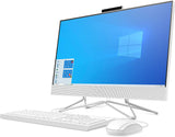 HP All-in-One 24-df0064na Desktop 24 inch FHD IPS i5-10400T, 256 GB SSD, 8 GB RAM, 16 GB Intel Optane Memory, Windows 10 Home USB white wired keyboard - 268X3EA