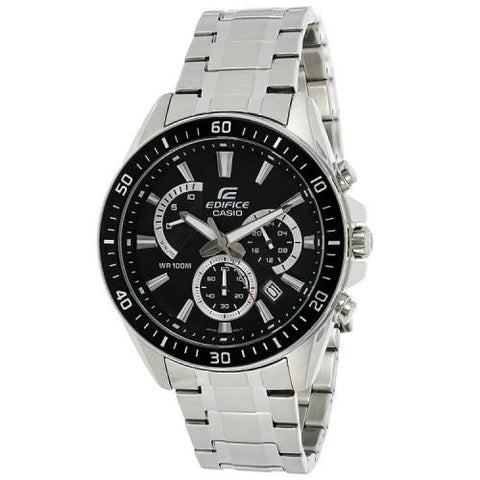 CASIO EDIFICE EFR-552D-1A Standard Chronograph Stainless Steel Men`s Watch