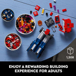 LEGO Optimus Prime 10302 Building Set for Adults; Build a Collectible Model of a Transformers Legend (1,508 Pieces)