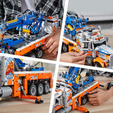 LEGO Technic Heavy-Duty Tow Truck 42128 Building Kit; Explore a Classic Truck Packed with Authentic Features; New 2021 (2,017 Pieces)