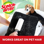 Scotch-Brite Pet Hair, Lint & Fuzz Roller 80 sheets
