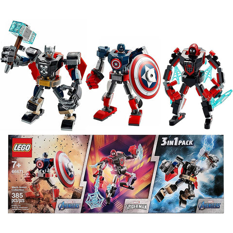 Lego 66671 Mech Armor Collection 385 pcs ( 3 in 1 Pack)