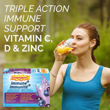 Emergen-C immune plus 1000mg Vitamin C + 1000 IU Vitamin D Blueberry Acai Flavoured Drink Mix - 24 Packets