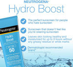 Neutrogena Hydro Boost Water Gel Lotion Sunscreen SPF 50  (88 mL).