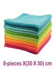 Spontex Microfibre Multi-Purpose Cloths - Pack of 8 x 3