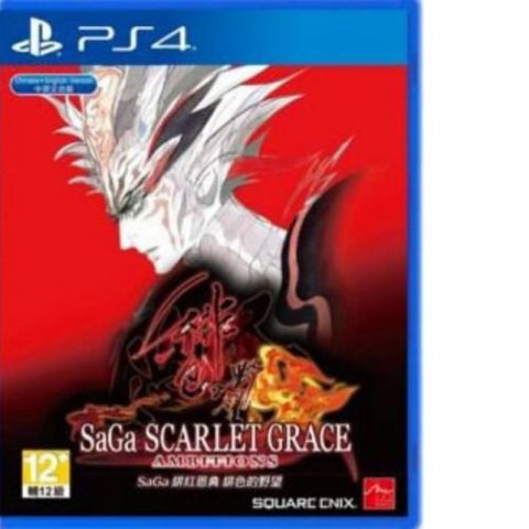 PlayStation 4 Game PS4 SaGa SCARLET GRACE Chinese/Eng Version