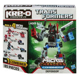 Hasbro NEW KRE-O Transformers Micro-Changers Combiners Defensor Construction Set A4474