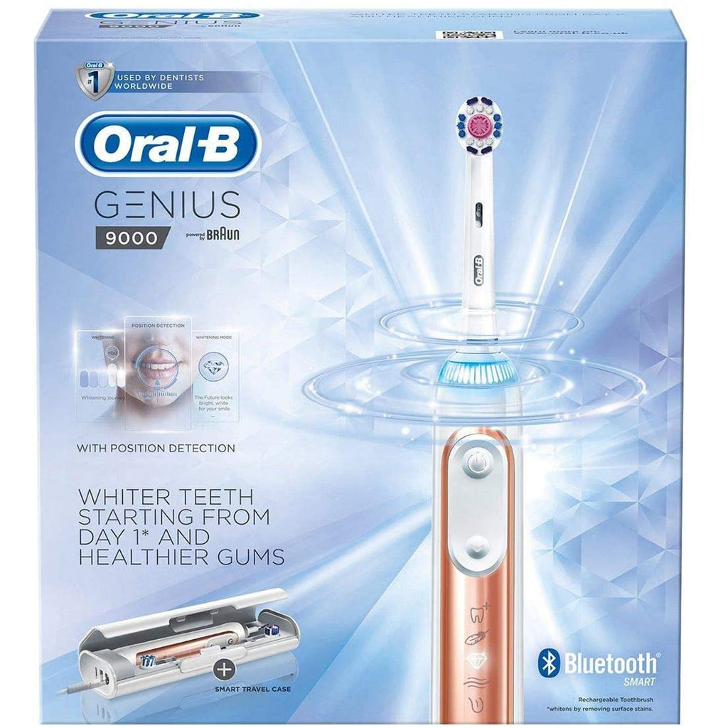 Oral-B Genius 9000 Electric Toothbrush Rechargeable Powered by