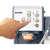 BREVILLE One-Touch VCF109 Coffee Machine - Graphite Grey & Rose Gold