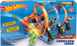 Hot Wheels Corkscrew Crash, Multi-Colour, FTB65