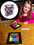 Happy Puzzle THE GENIUS SQUARE - STEM puzzle game, for Kids, Adults, Family & Friends Indoor board game