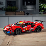 LEGO 42125 Technic Ferrari 488 GTE “AF Corse #51” Super Sports Car Exclusive Collectible Model, Collectors Set for Adults