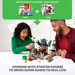 LEGO 71369 Super Mario Bowser’s Castle Boss Battle Expansion Set Buildable Game