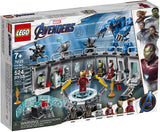 LEGO Marvel Avengers Iron Man Hall of Armor 76125 Building Kit Marvel Tony Stark Iron Man Suit Action Figures (524 Pieces)