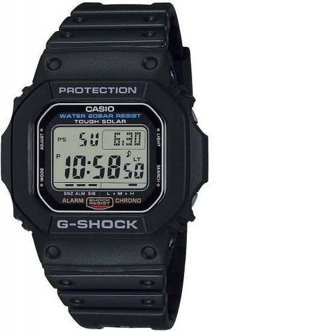 CASIO G-SHOCK G-5600UE-1 Black Solar Men's Watch New