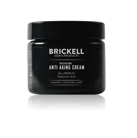 Brickell Men's Revitalizing Anti-Aging Cream For Men, Natural and Organic Anti Wrinkle Night Face Cream To Reduce Fine Lines and Wrinkles, 2 Ounce, Scented - shopperskartuae