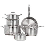Cuisinart Multiclad Pro Professional Triple Ply Stainless Steel Cookware Set - 10 Piece set