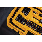 DeWalt Black Chrome Mechanics Set Tool Kit , Spanner Socket Ratchet Set -184 pcs