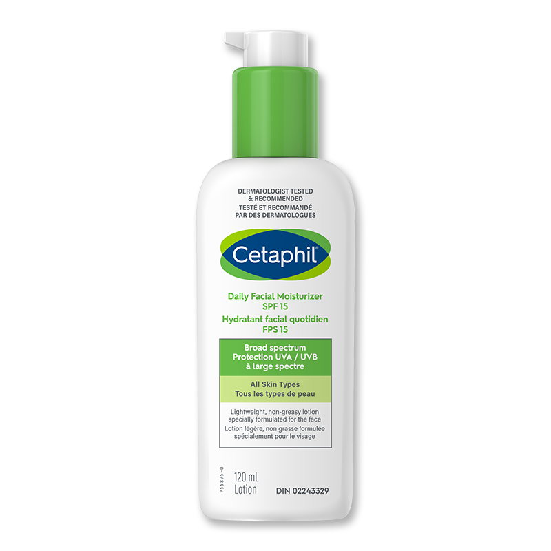 Cetaphil Daily Facial Moisturizer with SPF15, 120 ml