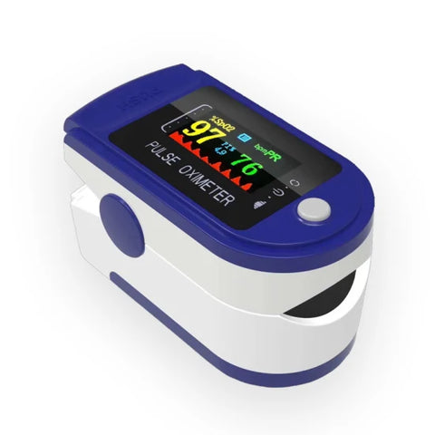 Fingertip Oximeter Oxygen Saturation Monitor, Blood Oxygen Monitor, Finger pulse Low Battery Voltage Heart Rate- LK88