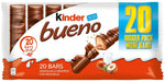 Kinder bueno 20 bigger pack more bars 430g