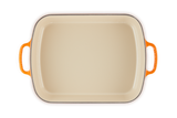 Le Creuset Rectangular Enameled Cast Iron Roaster 7 qt. (6.6 Ltr ) Dimension 37 cm(14.5 inch)