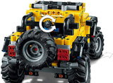 LEGO 42122 Technic Jeep Wrangler 4x4 Toy Car, Off Roader SUV Model Building Set