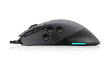 Alienware RGB Gaming Mouse AW510M: 16, 000 DPI Optical Sensor - Alienfx RGB - 10 Buttons - Adjustable Scroll Wheel - Large Click Anywhere L/R Buttons - shopperskartuae